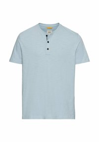 KURZARM HENLEY - T-shirts basic - smoke blue