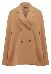 Topshop Poncho - taupe