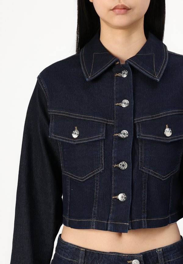 ONLWONDER HEATHER WESTERN JACKET  - Denim jacket2