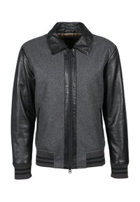 Freaky Nation Bomber Jacket - anthra black