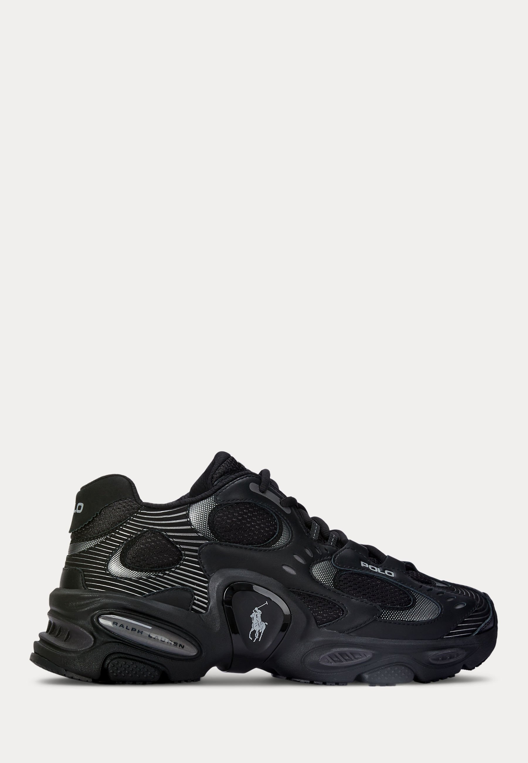 Polo Ralph Lauren Modern Trainer 100 Gray Size 10 NEW Polo Ralph Lauren MODERN TRAINER 100 TOP - Trainers - black  main image 4