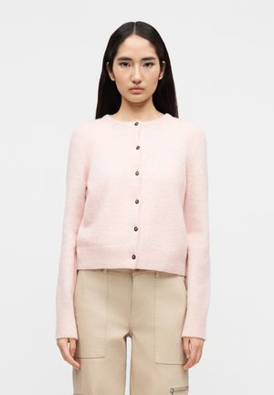 CREW NECK - Kardigán - blush pink