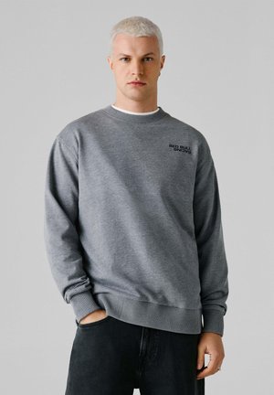 REFLECT LOGO CREW - Sudadera - dark grey marl