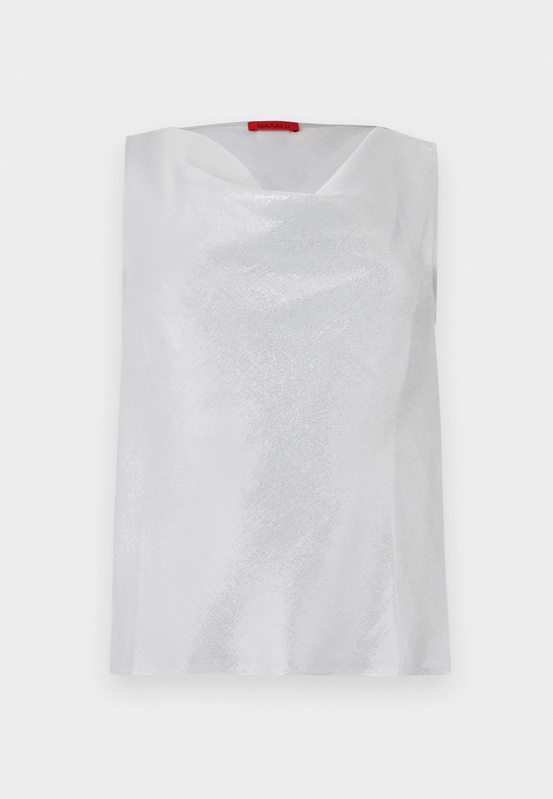 MAX&Co. Blouse zilverkleurig MAX&Co. Blouse zilverkleurig