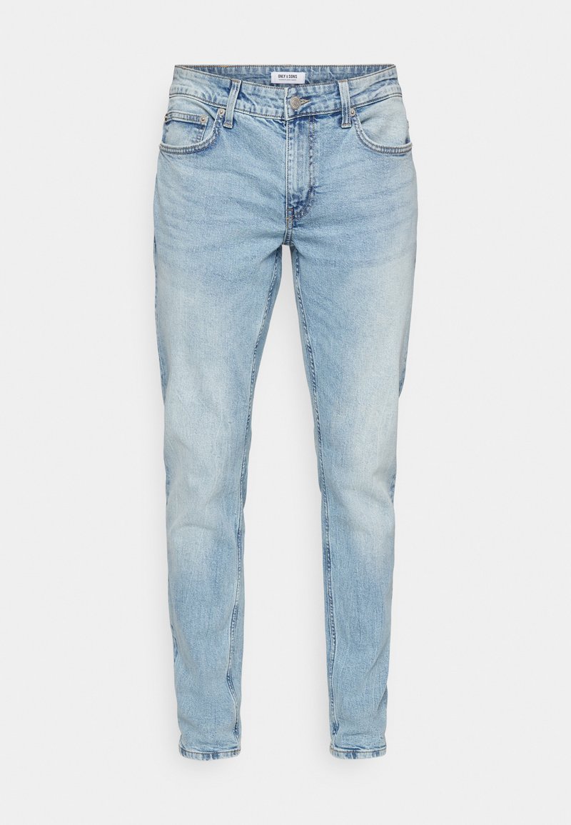 Only & Sons Slim fit jeans lichtblauw denim