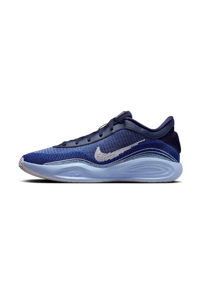 Nike Performance G.T. HUSTLE ACADEMY - Scarpe da basket - college navy psychic blue racer blue white