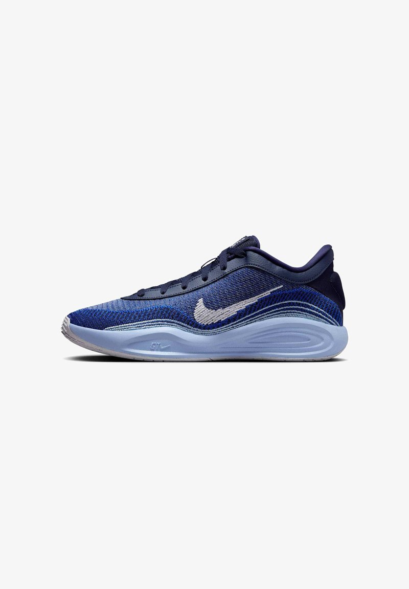 Nike Performance G.T. HUSTLE ACADEMY - Scarpe da basket - college navy psychic blue racer blue white