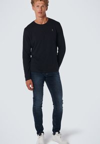 NO EXCESS STRETCH - Straight leg jeans - dark denim