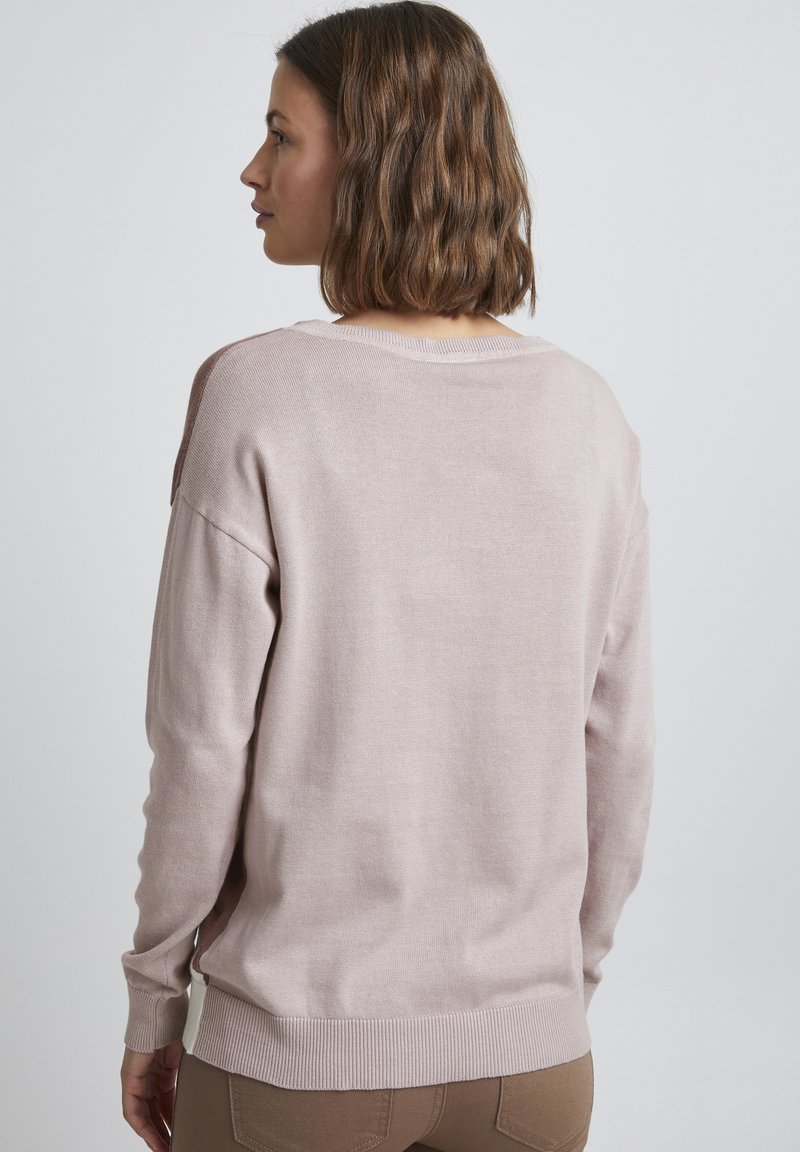 Damen Strickjacken | Fransa FREMBLOCK 1 PULLOVER Strickpullover grape shake mix/lila - IL03226 Damen Strickjacken | Fransa FREMBLOCK 1 PULLOVER Strickpullover grape shake mix/lila - IL03226