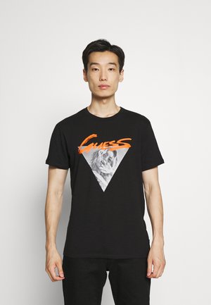 ICONIC PHOTO TEE - Camiseta estampada - schwarz