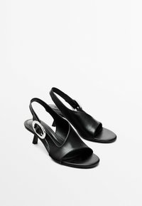 Riemensandalette - black