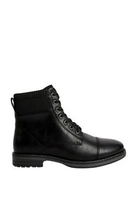 Marks & Spencer MILITARY SIDE ZIP CASUAL BOOTS - Stivaletti - black