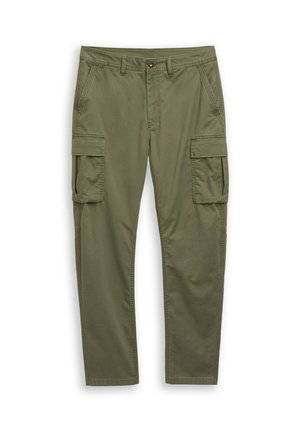 TOM TAILOR DENIM, TTREGULAR CARGO HOSE - Cargohose - urban olive green