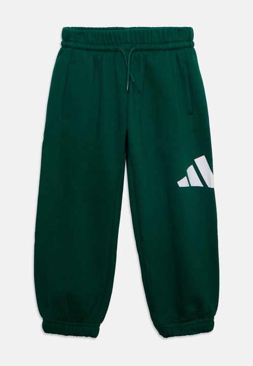 adidas BLOCK LITTLE UNISEX SET - Tracksuit - collegiate green/white — photo 3