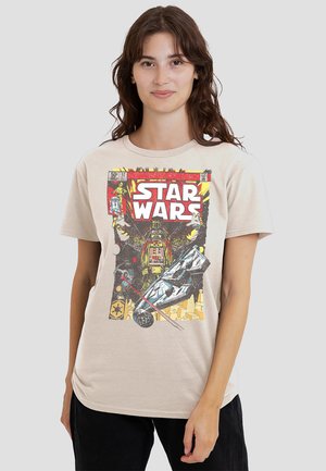 STAR WARS FLEA MARKET RETRO COMIC COVER - Print T-shirt - off-white