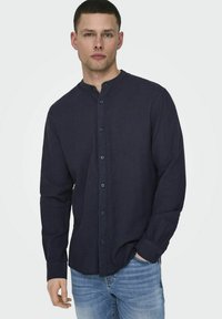 Only & Sons ONSCAIDEN MAO - Camisa - night sky