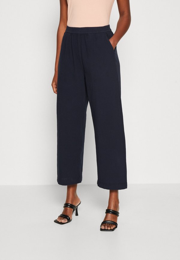 KANAYA CULOTTE - Trousers - midnight marine