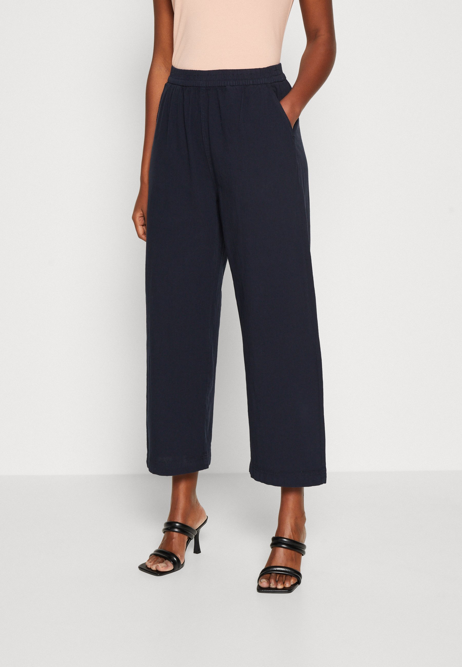 ONLY Onlroxanne HW Long Culotte Pantaloni Lunghi Donna - 100% Cotone - Primavera