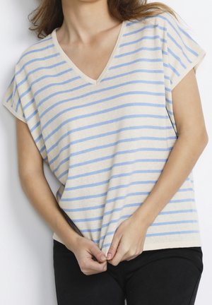 T-shirt con stampa - off-white