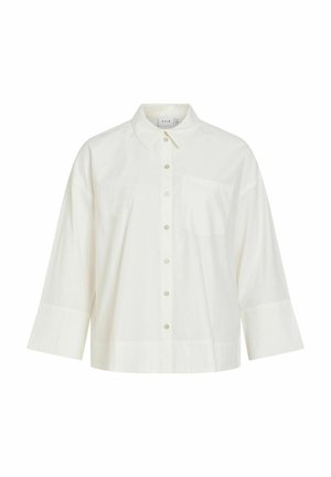 VILA, SHIRT VIREANE OVERSIZED - Chemisier - snow white