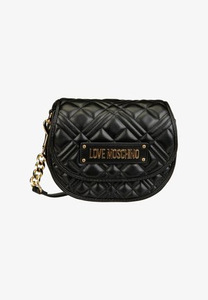 Love Moschino, Umhängetasche - black gold
