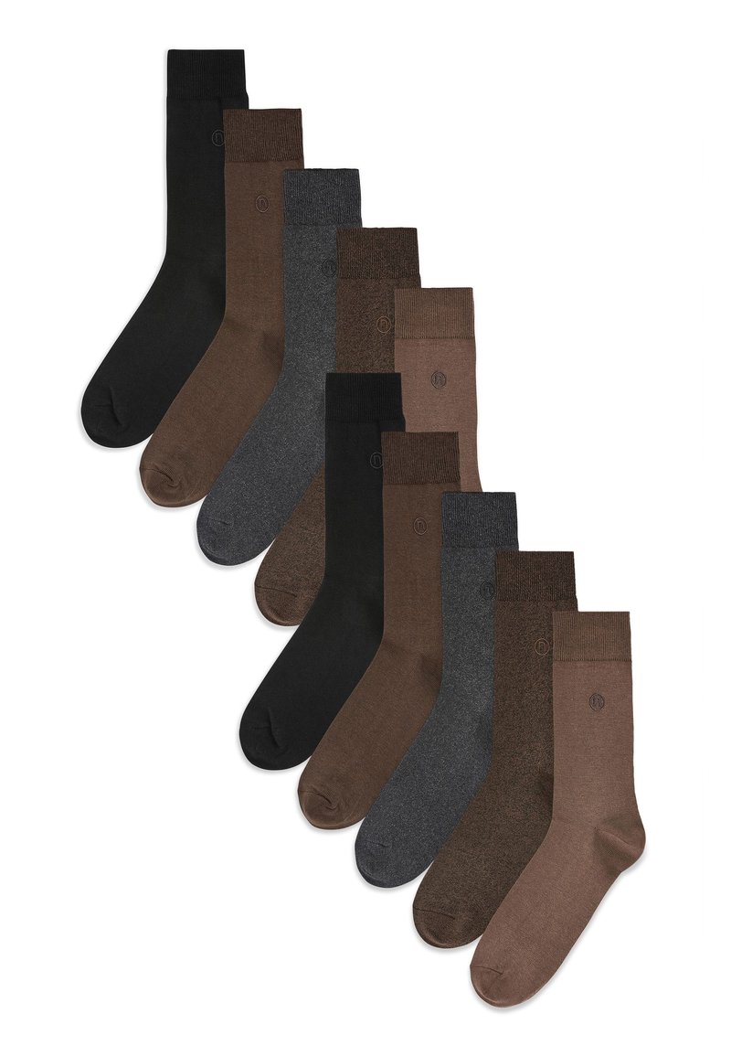 Next FIVE PACK - Socken - brown