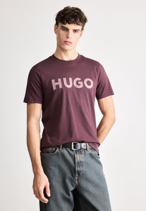 DULIVIO - T-shirts med print - open brown