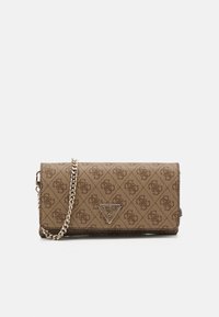 NOELLE XBODY FLAP ORGANIZER - Ručna torbica - latte logo/brown