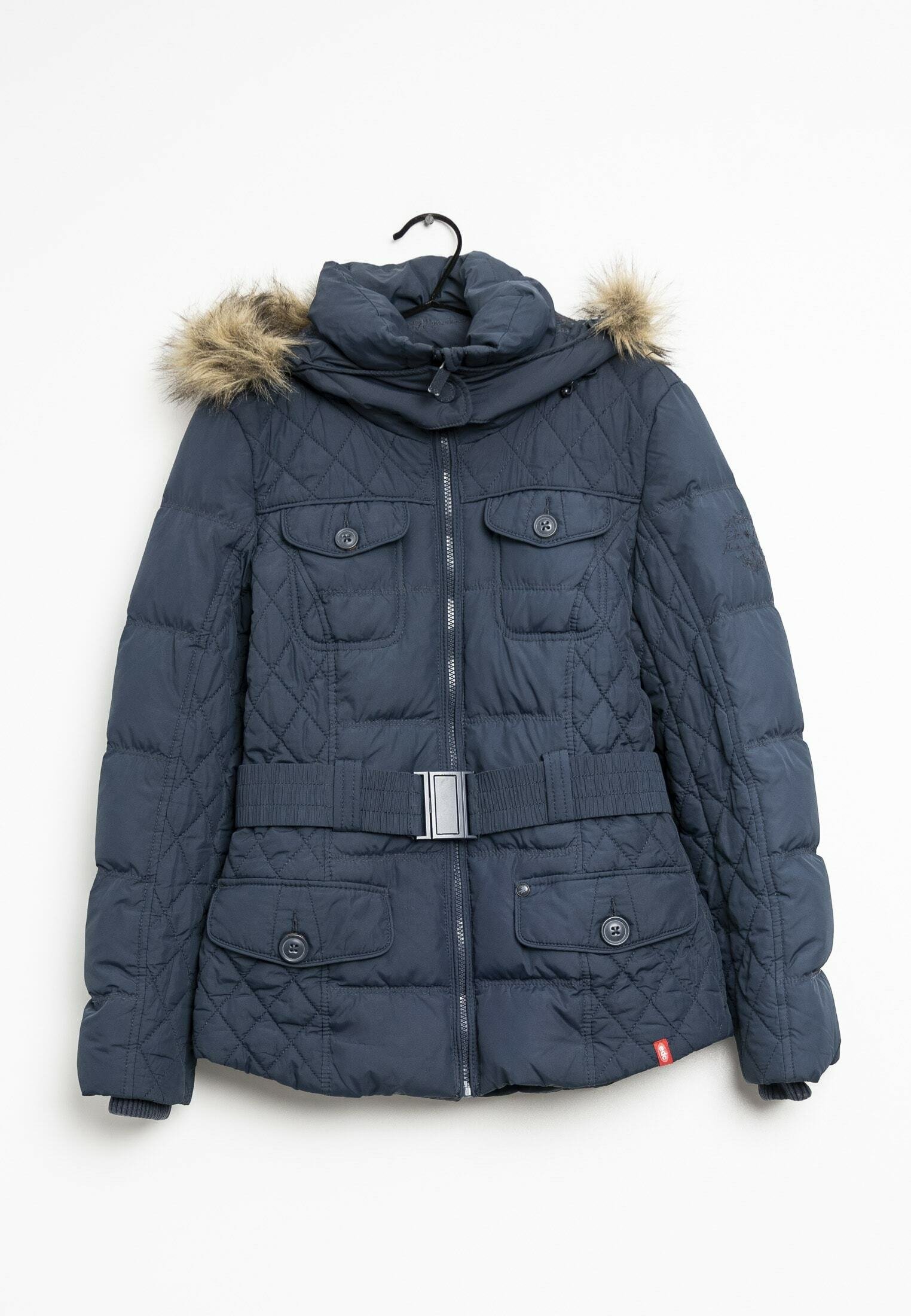 edc by Esprit Winterjacke blue/blau (Pre-owned) Zalando