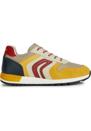 BASKET ALBEN - Sneakers basse - beige yellow