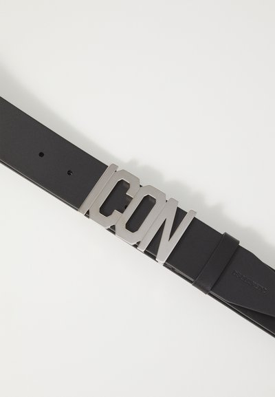 DSQUARED2 ICON BELT - Gürtel - nero/palladio
