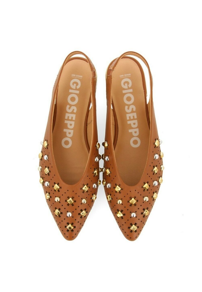 GIOSEPPO Dakovo Ballerine | In Pelle Con Borchie, Soletta Imbottita, Comode Ed Eleganti - Foto 8