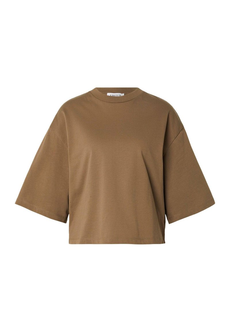EDITED EDITED SHIRT ENZO - Long sleeved top - braun/brown - Zalando