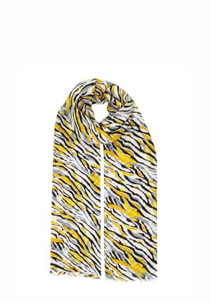 Scarf - e yellow black