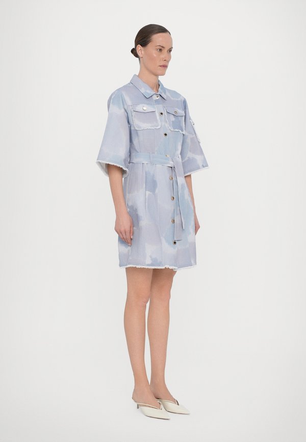 JANICE DRESS - Denim dress - indigo2