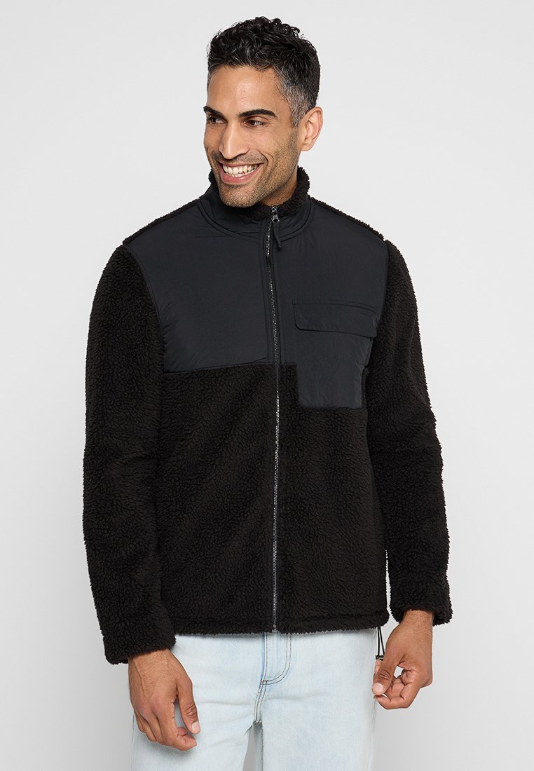 C&A Fleecejas zwart C&A Fleecejas zwart