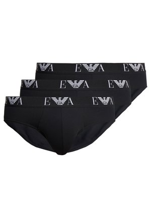 Emporio Armani STRETCH 3PACK - Slip - black