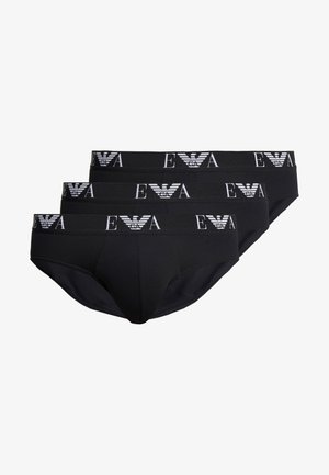 Emporio Armani STRETCH 3PACK - Slip - black