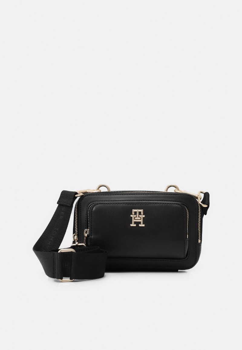 Tommy Hilfiger ICONIC TOMMY CAMERA BAG Geantă crossbody black/negru