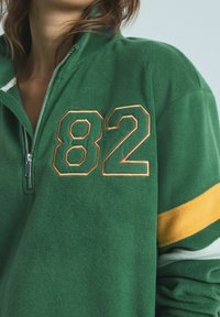 Next HALF ZIP - Flisinis džemperis - green