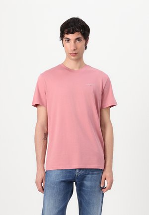 LINEAR CHEST TEE - Basic T-shirt - tahiti berry