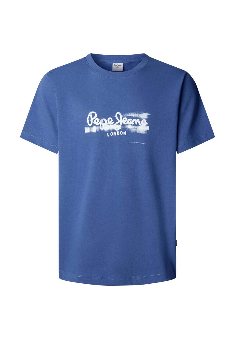 Pepe Jeans T-shirt print donkerblauw