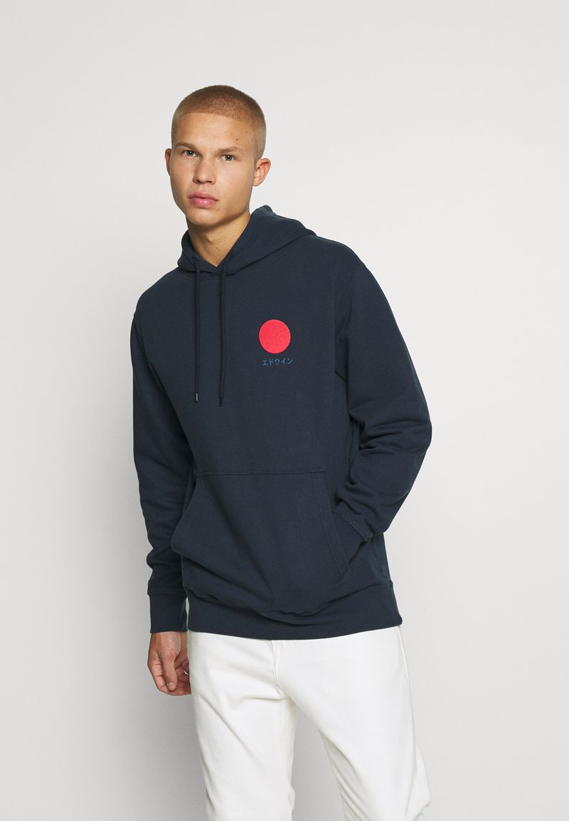 Edwin HOODIE UNISEX - Felpa - navy blazer