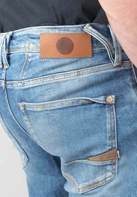 Le Temps Des Cerises Wide Leg Jeans Scotty High Waist Tencel Blue