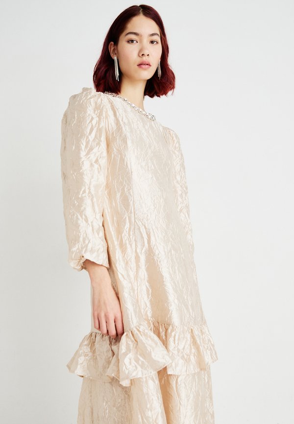 OPAL MIDI DRESS - Cocktail dress / Party dress - beige3