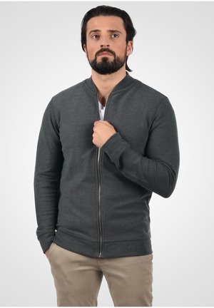 BHFRANK - Sweater met rits - charcoal