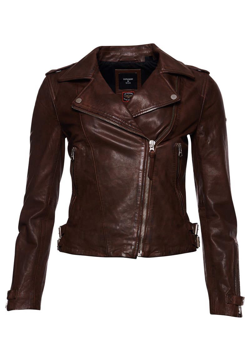 Damen Leichte Jacken | Superdry ESSENTIALS Lederjacke mocha brown/braun - BO74759 Damen Leichte Jacken | Superdry ESSENTIALS Lederjacke mocha brown/braun - BO74759