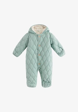 Lindex, LINDEX WATER REPELLENT PADDED OVERALL LINDEX UNISEX - Tuta da neve - dusty aqua