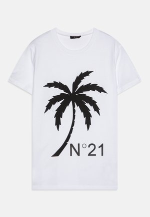 N°21 UNISEX - Camiseta estampada - white