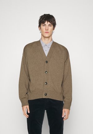 Cardigans - khaki melange